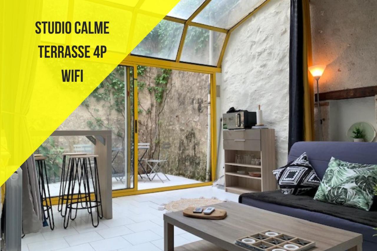 Studio N5 Terrasse Hypercentre Appartement Blois Buitenkant foto
