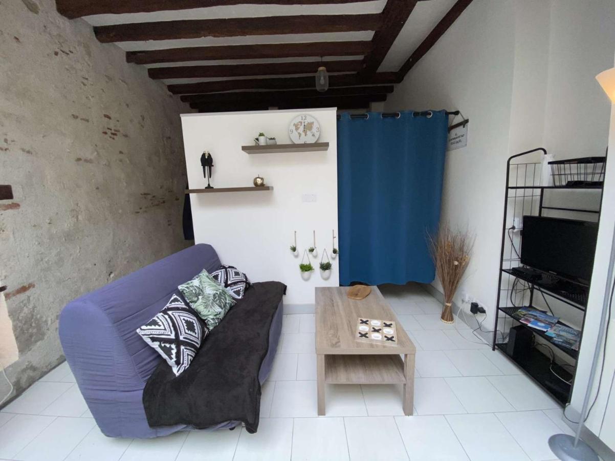 Studio N5 Terrasse Hypercentre Appartement Blois Buitenkant foto